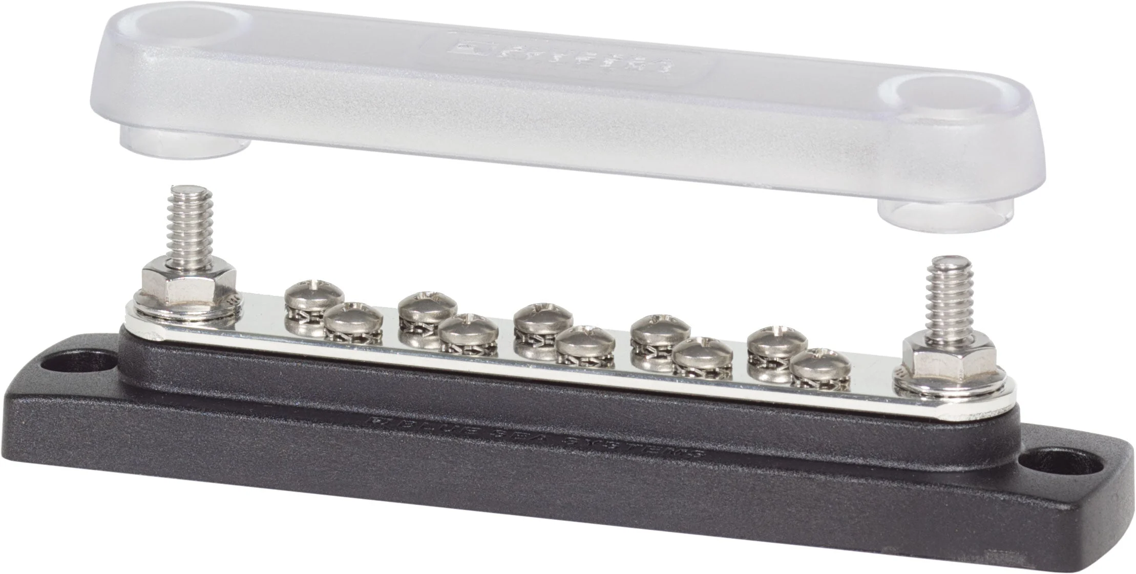 Blue Sea 10 Screw Common Bus Bar with Cover #2300