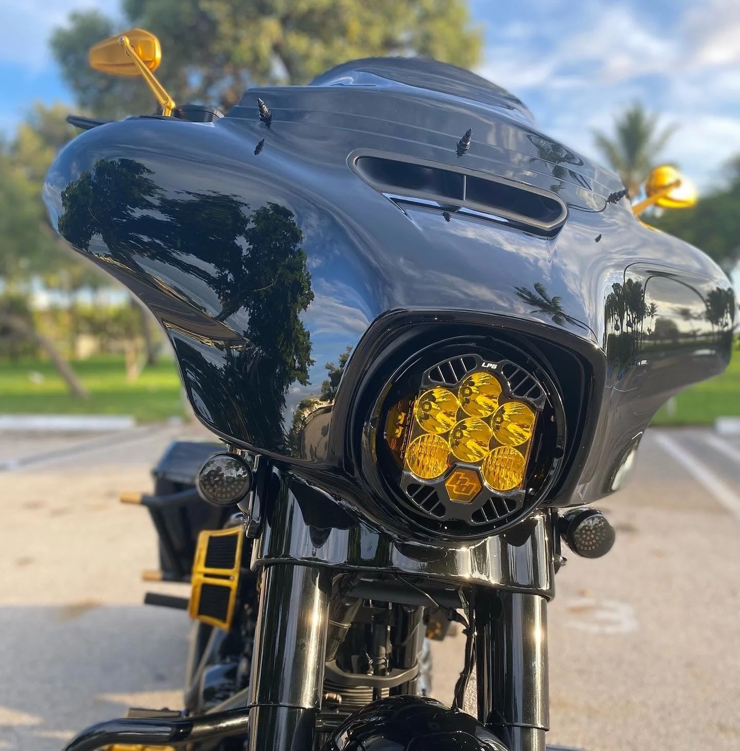 A10 MOTO 14-23 Harley Davidson Street Glide Baja Designs LP6 Lighting Combo Kit