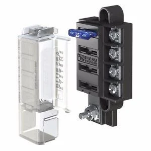 Blue Sea 4 Circuit Compact Fuse Block